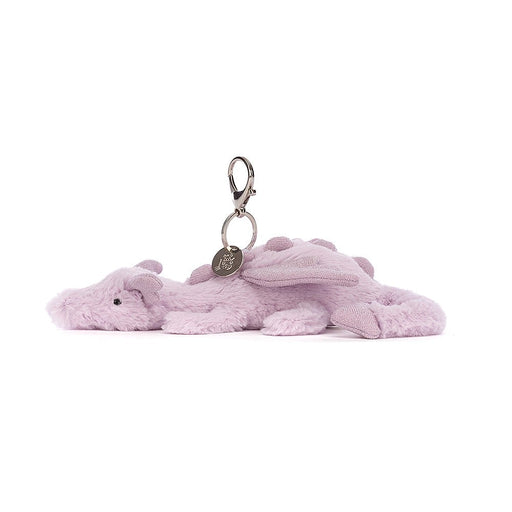 Jellycat Lavender Dragon Bag Charm - Plush - Jellycat - Bumbletree