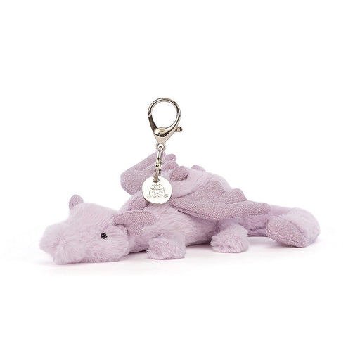 Jellycat Lavender Dragon Bag Charm - Plush - Jellycat - Bumbletree