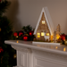 LED Wooden Chalet House & Tree Christmas Ornament - Homeware - Bumbletree - Bumbletree