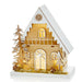 LED Wooden Chalet House Christmas Ornament - Homeware - Bumbletree - Bumbletree