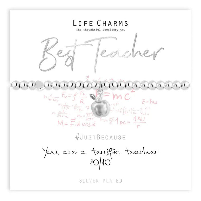 Life Charms Terrific Teacher Bracelet - Jewellery - Life Charms - Bumbletree