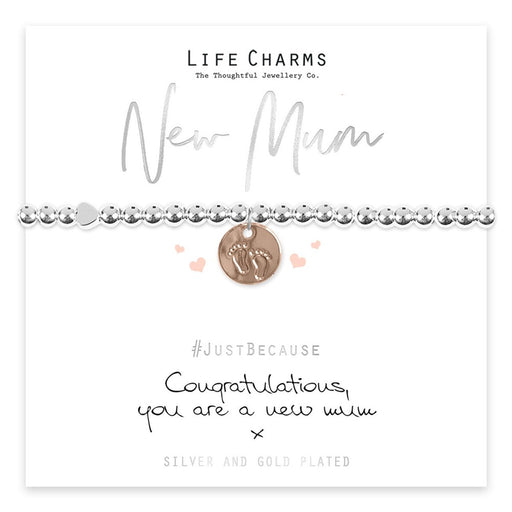Life Charms New Mum Bracelet - Jewellery - Life Charms - Bumbletree