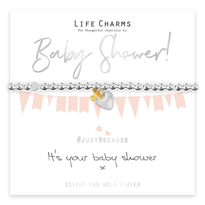 Life Charms 'Baby Shower' Bracelet - Jewellery - Life Charms - Bumbletree