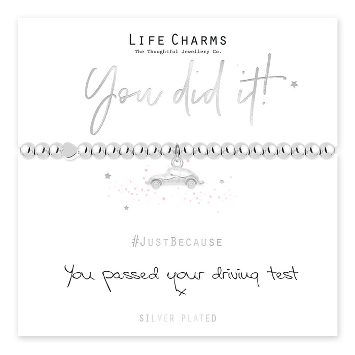 Life Charms You Did it Driving Test Bracelet - Jewellery - Life Charms - Bumbletree