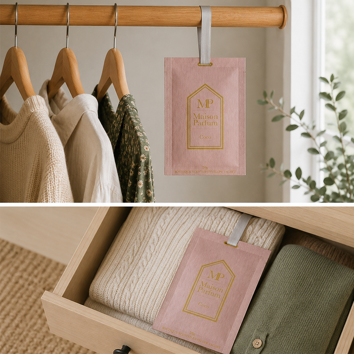 Maison Parfum Coco Scented Sachet: Set Of 3 - Inspired By Coco Mademoiselle