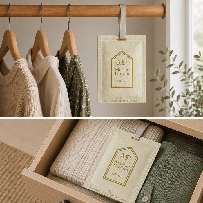 Maison Parfum Liberty Scented Sachet: Set Of 3 - Inspired By Libre