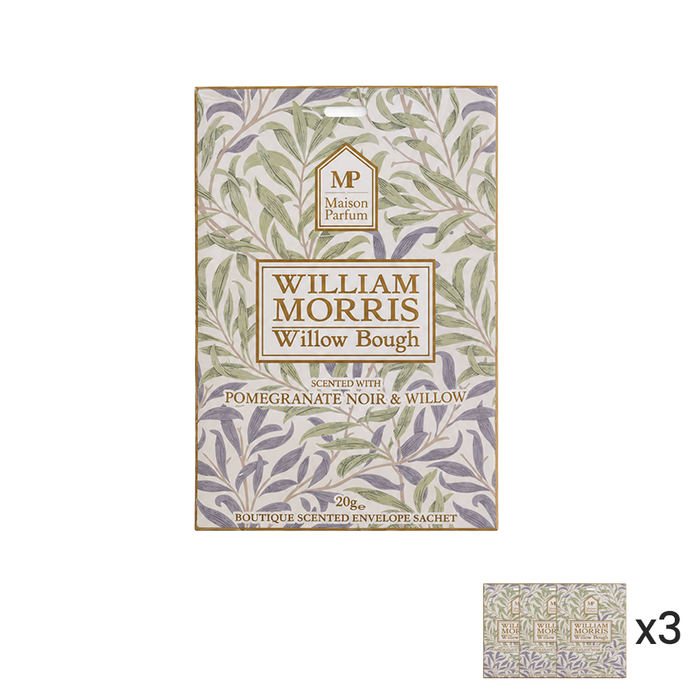 Maison Parfum Willow Bough Scented Sachet: Set Of 3 - William Morris