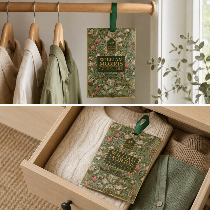 Maison Parfum Golden Lily Scented Sachet: Set Of 3 - William Morris