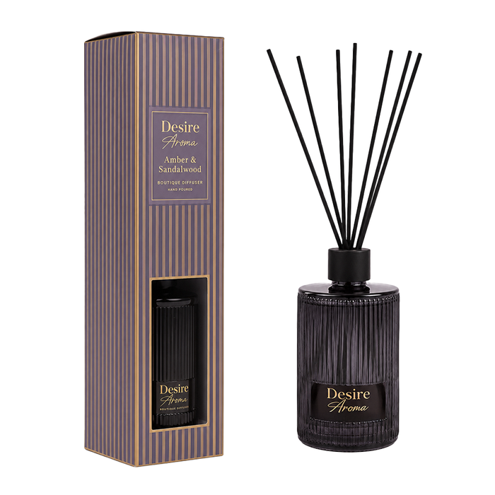 Desire Amber & Sandalwood Luxury Reed Diffuser - 1000ml
