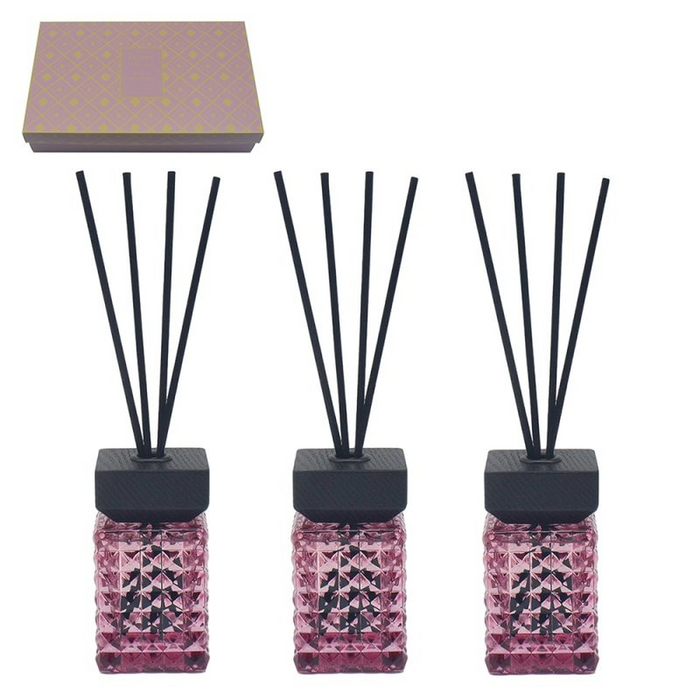 Desire Oud & Bergamot Luxury Reed Diffuser Gift Set - 3 x 50ml
