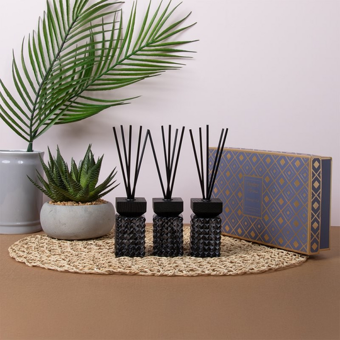 Desire Shangri-La Luxury Reed Diffuser Gift Set - 3 x 50ml