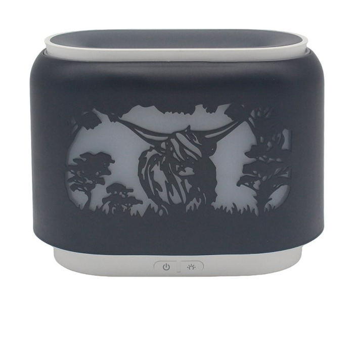 Highland Cow Aroma Diffuser with Colour-Changing LED - Home Fragrance - Bumbletree - Bumbletree