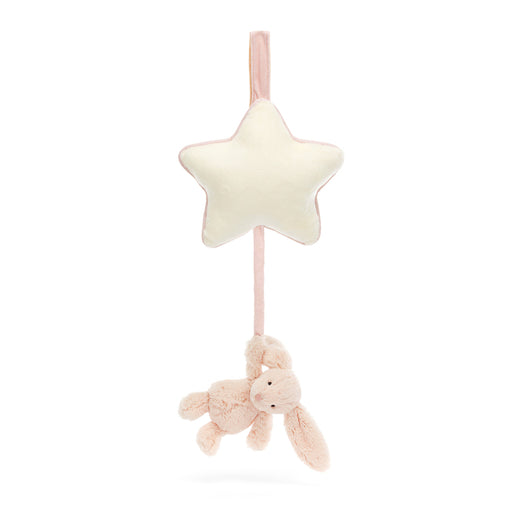 Jellycat Bashful Blush Bunny Musical Pull - Plush - Jellycat - Bumbletree