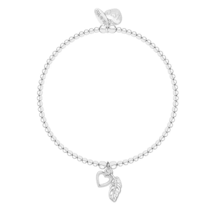 Life Charms 'Feathers Appear When Angels Are Near' Me To You Bracelet - Jewellery - Life Charms - Bumbletree