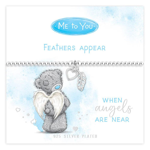 Life Charms 'Feathers Appear When Angels Are Near' Me To You Bracelet - Jewellery - Life Charms - Bumbletree