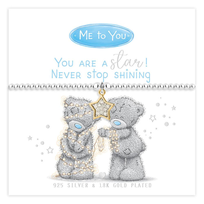 Life Charms 'You Are A Star' Me To You Bracelet - Jewellery - Life Charms - Bumbletree