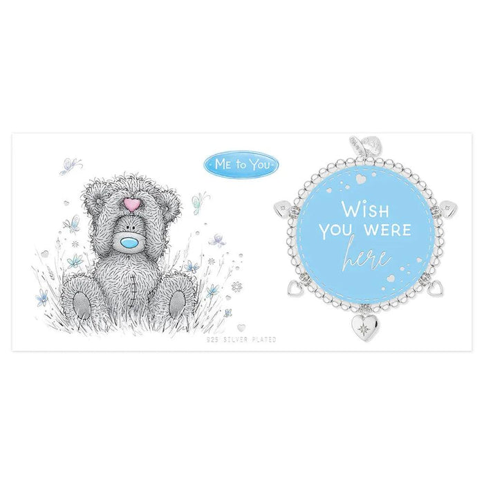 Life Charms 'Wish You Were Here' Me To You Luxury Gift Box Bracelet - Jewellery - Life Charms - Bumbletree
