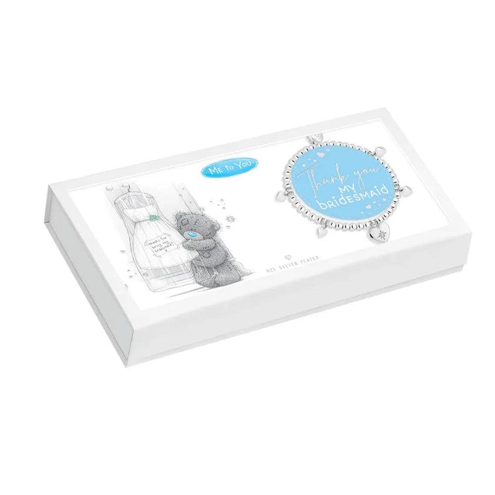 Life Charms 'Thank You Bridesmaid' Me To You Luxury Gift Box Bracelet - Jewellery - Life Charms - Bumbletree
