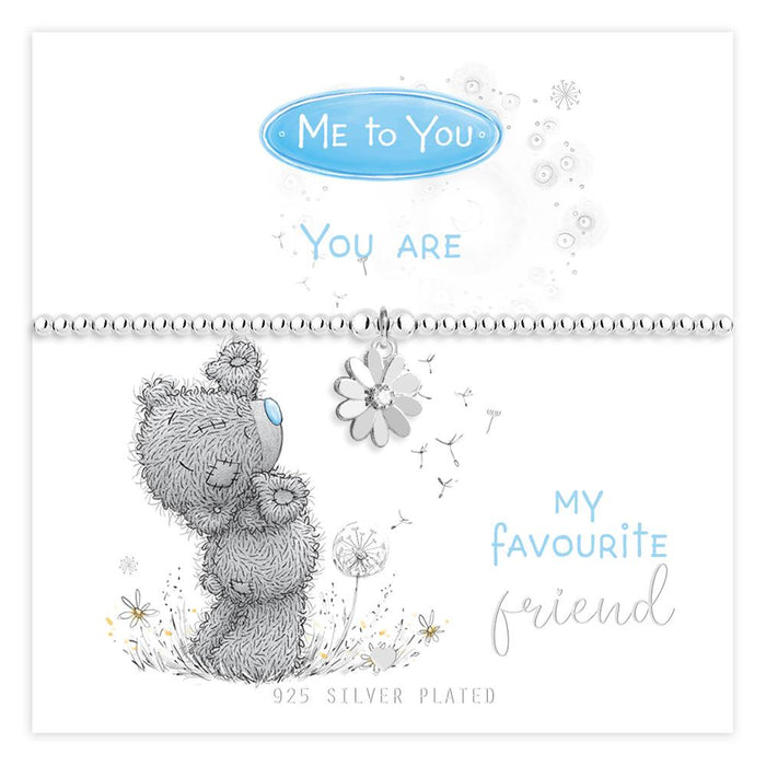 Life Charms 'Favourite Friend' Me To You Bracelet - Jewellery - Life Charms - Bumbletree