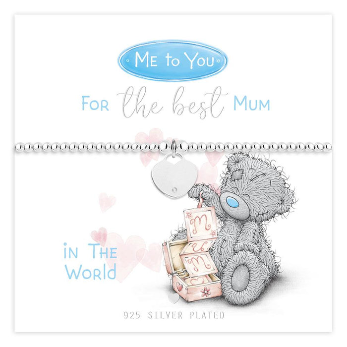 Life Charms 'Marvellous Mum' Me To You Bracelet - Jewellery - Life Charms - Bumbletree