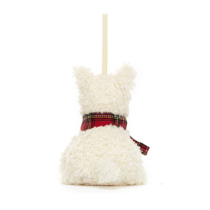 Jellycat Munro Scottie Dog Decoration - Plush - Jellycat - Bumbletree
