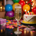Happy 30th Birthday Champagne Flute Glass - Gifts - Bumbletree - Bumbletree