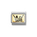 NOMINATION Classic Gold & Black Concert Friends Charm - Charms - Nomination - Bumbletree