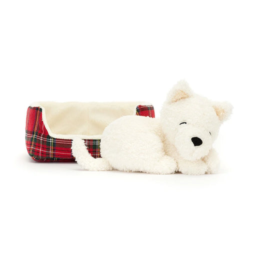 Jellycat Napping Nipper Westie - Plush - Jellycat - Bumbletree