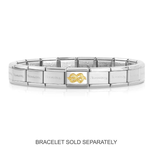 NOMINATION Classic Gold Infinity Knot Charm - Charms - Nomination - Bumbletree