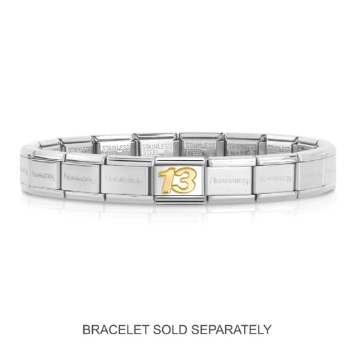 NOMINATION Classic Gold Number 13 Charm - Charms - Nomination - Bumbletree