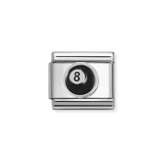 NOMINATION Classic Silver 8 Ball Charm - Charms - Nomination - Bumbletree