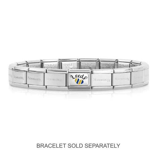 NOMINATION Classic Silver Leeds Heart Charm - Charms - Nomination - Bumbletree