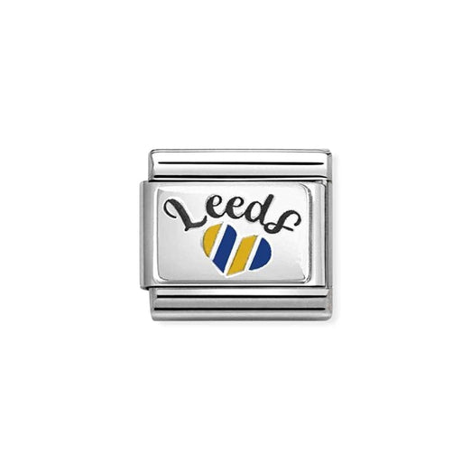 NOMINATION Classic Silver Leeds Heart Charm - Charms - Nomination - Bumbletree