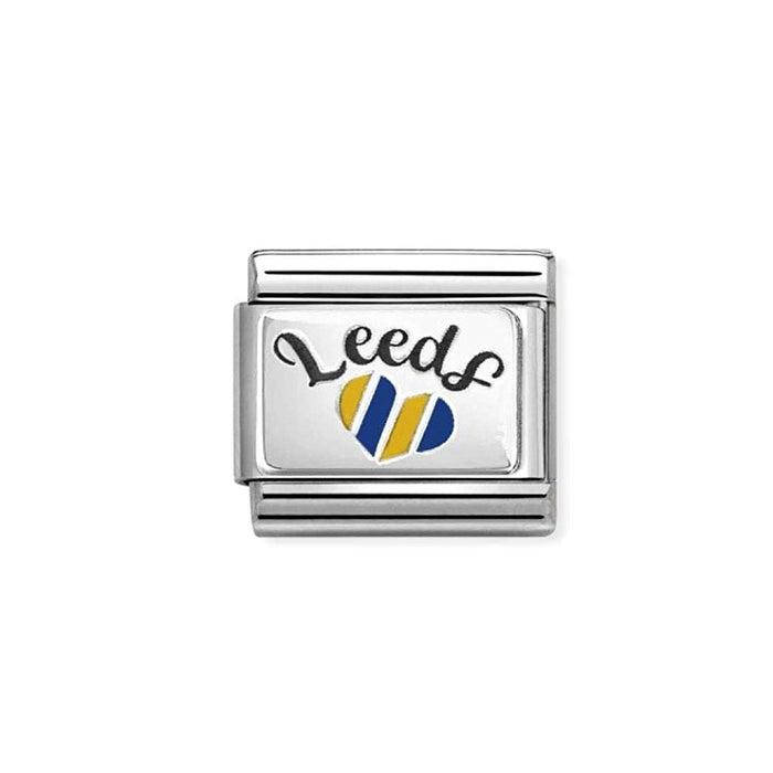 NOMINATION Classic Silver Leeds Heart Charm - Charms - Nomination - Bumbletree