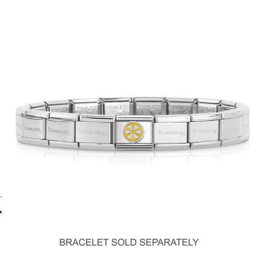 NOMINATION Classic Silver Lemon Slice Charm - Charms - Nomination - Bumbletree