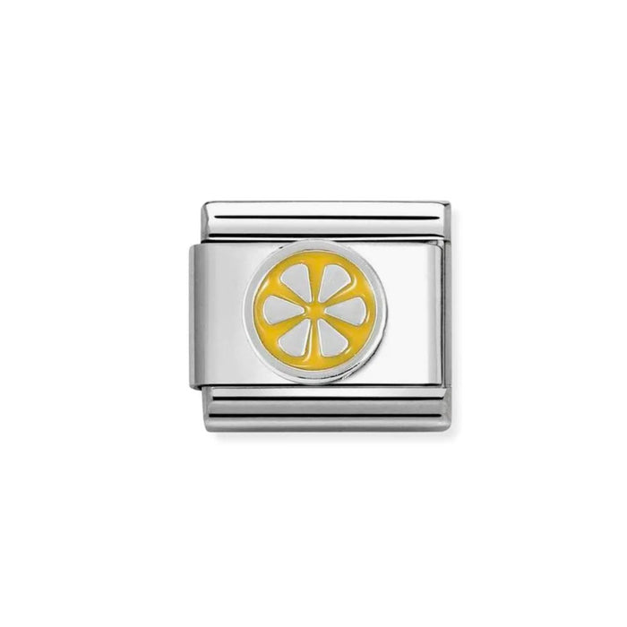 NOMINATION Classic Silver Lemon Slice Charm - Charms - Nomination - Bumbletree