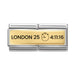 NOMINATION Classic Gold Personalised - Marathon Double Charm - Charms - Nomination - Bumbletree