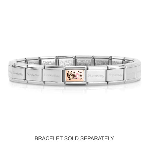 NOMINATION Classic Rose Gold Musical Notes Charm - Charms - Nomination - Bumbletree