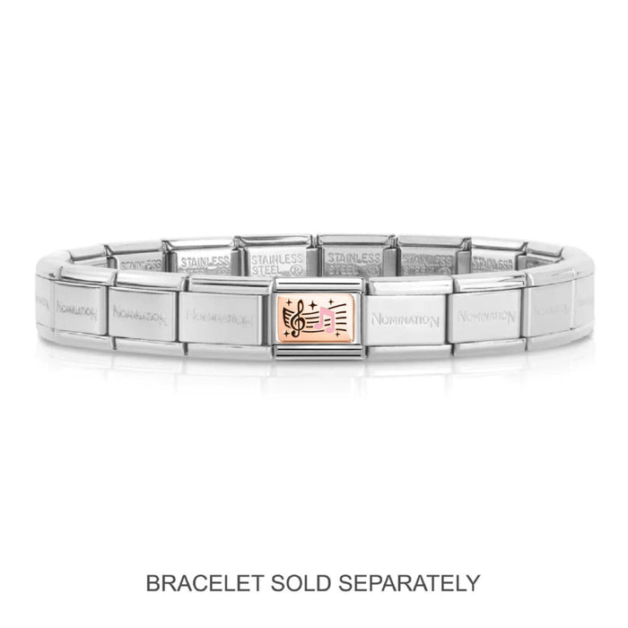 NOMINATION Classic Rose Gold Musical Notes Charm - Charms - Nomination - Bumbletree