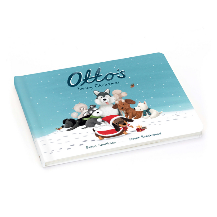 Jellycat Otto's Snowy Christmas Book - Plush - Jellycat - Bumbletree