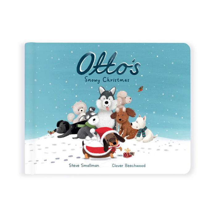 Jellycat Otto's Snowy Christmas Book - Plush - Jellycat - Bumbletree