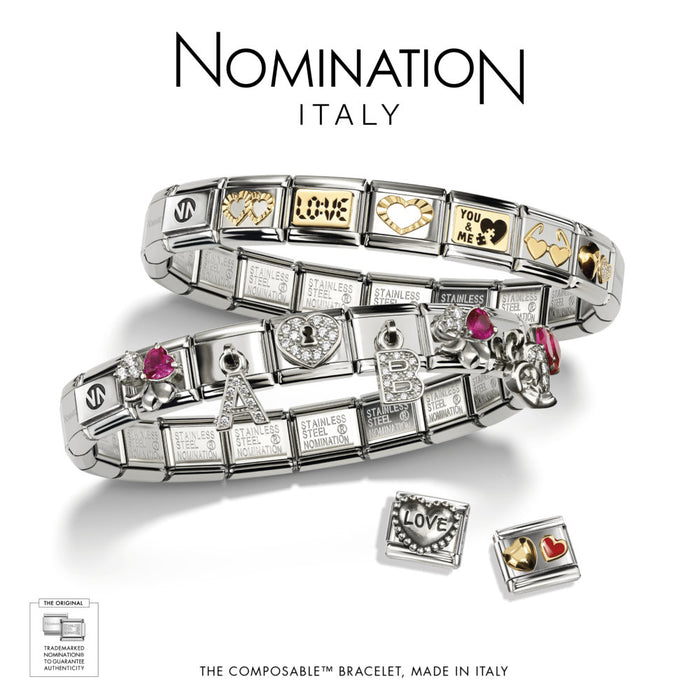 NOMINATION Classic Silver Base Charm Bracelet - Jewellery - Nomination - Bumbletree