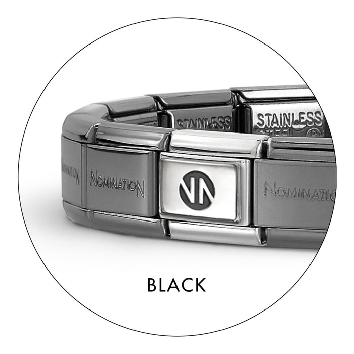 NOMINATION Classic Black Base Charm Bracelet - Jewellery - Nomination - Bumbletree