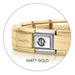 NOMINATION Classic Matt Gold Base Charm Bracelet - Jewellery - Nomination - Bumbletree