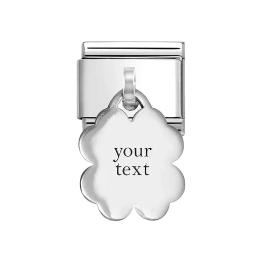 NOMINATION Classic Silver Four-Leaf Clover Pendant Charm - Charms - Nomination - Bumbletree