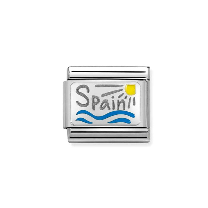 NOMINATION Classic Silver Spain Charm - Charms - Nomination - Bumbletree