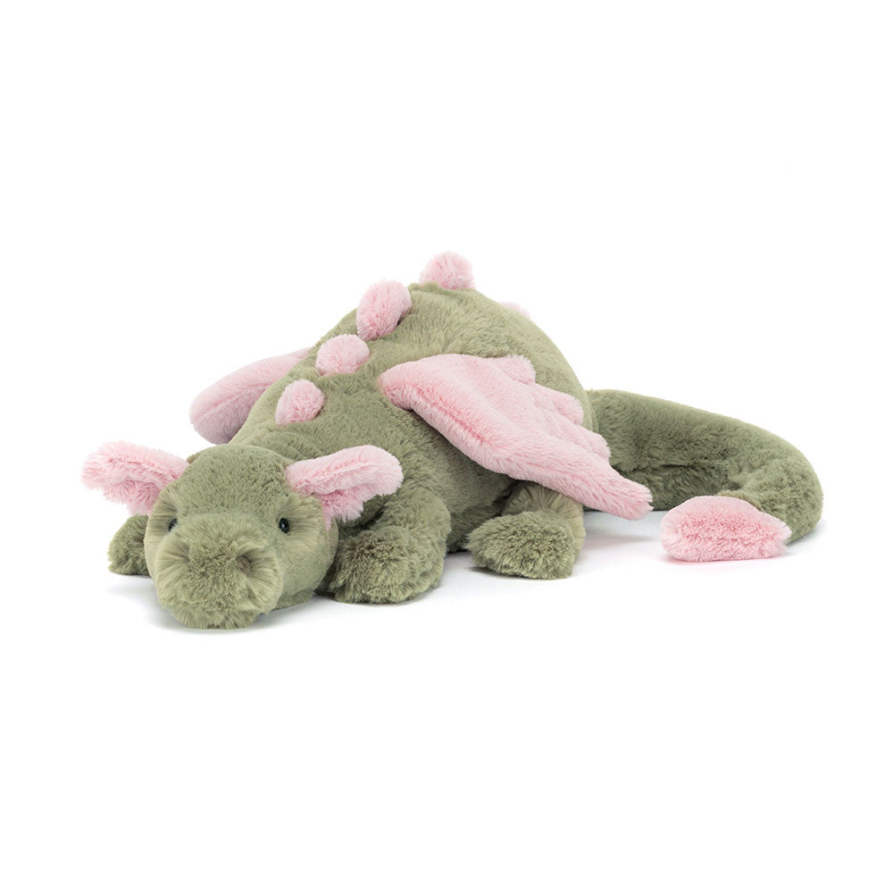 新品　ジェリーキャット　Malachy Dragon ドラゴン　抹茶　龍 Jellycat Malachy Dragon– Bumbletree