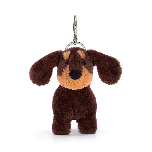 Jellycat Otto Sausage Dog Bag Charm - Plush - Jellycat - Bumbletree