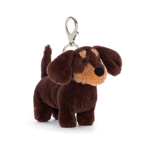 Jellycat Otto Sausage Dog Bag Charm - Plush - Jellycat - Bumbletree