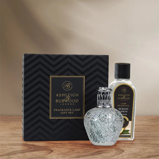 Ashleigh & Burwood: Fragrance Lamp Gift Set - Luminosity & Sicilian Lemon Lamp Gift Set - Home Fragrance - Ashleigh & Burwood - Bumbletree